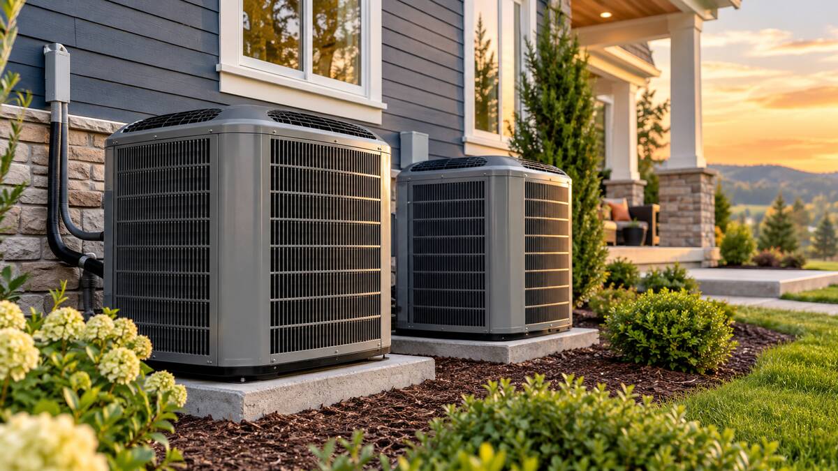 Central air conditioner and heat pump comparison